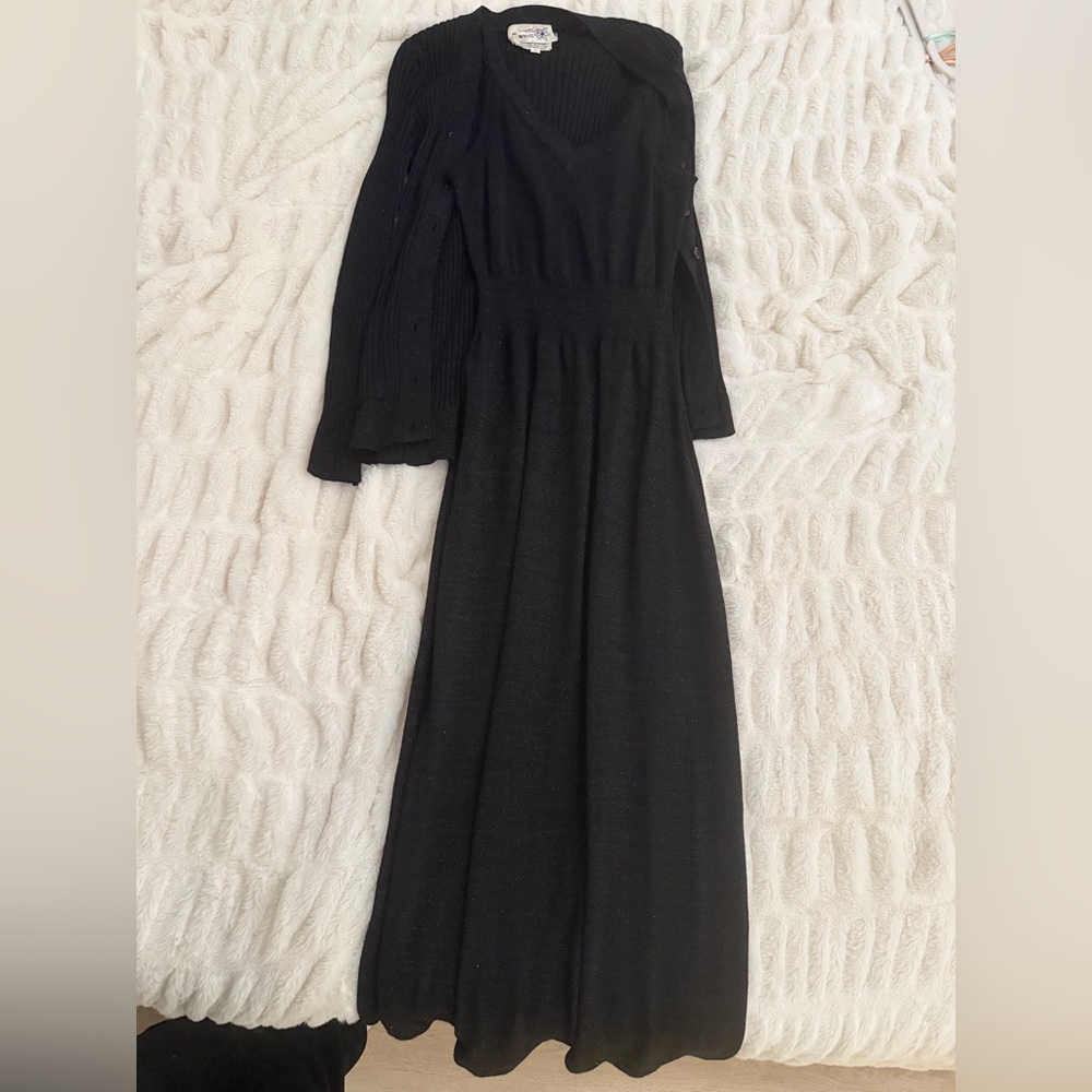 Roncelli Elegant Black Women's Dress